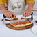 Kitchen Stainless Steel Pizza Cutter With Protective Cover Home Essentials