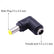 DC Male to Female Size Converter 90-degree Adapter Power supply/Charger