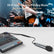 1/4 inch Splitter 6.35mm TRS Stereo Female to 90 Degree Dual 6.35mm Mono TS Male