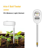 4-in-1 Soil Nutrients Light Moisture pH Meter Tester No Battery Required DIY & Home Tools