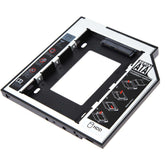 12.7mm 2.5" SATA 2nd SSD HDD Caddy Bay LS71 Hard Drive Expansion for Laptops PC Accessories