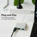 Type-C to Female USB-C HUB HDMI KS63-1 4K HD Data Charge Cable 3 in 1 Adapter