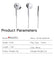 3.5mm AUX Stereo Wired Earphones Headphones Heavy Bass W/ Mic Volume Control Mobile Accessories
