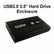 3.5 inch HDD External Case LS39 USB 2.0 to SATA External Hard Drive Enclosure PC Accessories