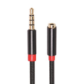 Premium 3.5mm Jack Audio Aux Extension Cable Cord Male to Female 4 Pole 2m 3m