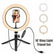 10" RGB 14" 18" LED Ring Light Mobile Accessories