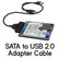 SATA to USB 2.0 Adapter Cable for 2.5" Hard Drive PC Accessories