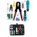 Network Cable Crimper Repair 13pcs Tool Kit DIY & Home Tools