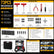 73PCS Tire Repair Kit Heavy Duty Emergency Puncture Repair Automotive Tools