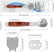Foot File Hard Skin Remover Callus Shaver Pedicure Tools Home Essentials