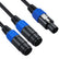 1 Male to 2 Female Speakon Splitter Cable AV Cables