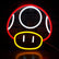 USB Powered Super Mushroom Ready-Made LED Signs