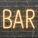 40cm x 30cm USB Powered Warm White BAR Ready-Made LED Signs