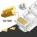 100Pcs RJ45 8P8C Connector Modular Network Cable Plug Data & Communication