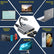 4K 4 In 1 USB C Type-C To HDMI VGA USB3.0 PD Video Adapter AV Adapters