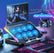 K10 Laptop Cooler Pad W/ Phone Stand RGB Lights PC Accessories