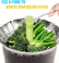 Foldable Stainless-Steel Large Size 28cm Steamer Basket W/ Handle 7.1" to 11" Home Essentials