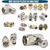 UHF SO239 PL259 TO N Type SMA UHF RF Adapter TV Accessories