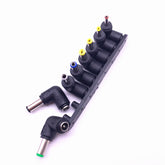 90° 8 in 1 AC DC Power Charger 5.5*2.1mm Female Plug Adapter Power supply/Charger