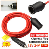 Car Cigarette Lighter Extension Cable Car Accessories
