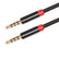1M 4 Pole 3.5mm Aux Male to Male cable AV CABLES
