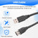 23cm Firewire IEEE 1394 6 Pin Female to USB Male Extension Cable For Camera DV PC Accessories