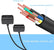 PS1 PS2 Extension Cable for Vibration Controller Joystick Grip 1.78M Plug & Play Mobile Accessories