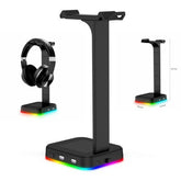 RGB Gaming Headphone Stand with 2 USB Port PC Accessories