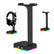RGB Gaming Headphone Stand with 2 USB Port PC Accessories