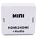 HDMI to HDMI Female W/ Audio HD Converter Box LS68 AV Adapters