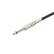 Unbalanced XLR Male to 6.35mm Mono Microphone Lead 1m to 10m AV Cables