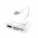 3 in 1 Type-C to USB2.0 & SD / Micro SD Memory Card Reader Adapter FS27 Mobile Accessories