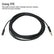 Aux 3.5mm Male to Female Extension Cable AV CABLES