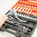 53PCS Socket Set CRV 1/4" Ratchet Wrench Tool Kit DIY & Home Tools