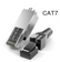 Reusable Cat7 Cat6a Tool Free Rj45 Termination Plug Data & Communication