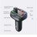 C14 Car FM Transmitter Multifunctional Quick Charging Hands free call Music