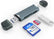 6 in 1 SD Card & USB Flash Drive Reader PC Accessories