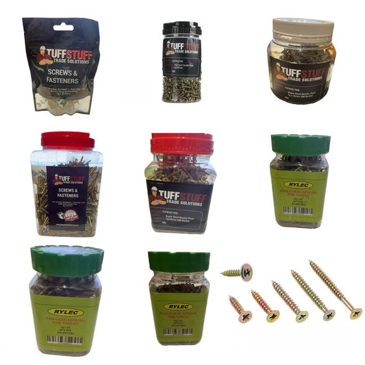 WASHER Head PAN Head BUGLE Head Button Head NEEDLE POINT Steel Screws DIY & Home Tools