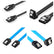 SATA Data Cable Adapter 6Gbps for HDD SSD PC Accessories