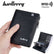 Men's Slim RFID Wallet Short Bifold Coin Purse with Zipper Business Style Home Essentials