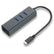 Ethernet 1000Mbps Type-C USB 3.0 HUB W/ RJ45 Adapter PC Accessories