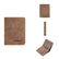 Mens Short Wallet with Card Holder Stylish PU Leather Slim Pocket Size Home Essentials
