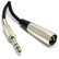 Balanced 6.35mm Stereo TRS to XLR Male Microphone Lead AV Cables 0.3M to 10M AV Cables