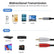 3.5mm AUX Female To 2 RCA Male Aux Auxiliary Stereo Audio AV Adapters