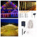 Solar 96 LED Joinable Icicle String Fairy Lights Party Effects