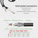 50cm Aux 3.5mm Male to Dual 6.35mm Female 1 to 2 Y Splitter Cable Stereo AV Adapters