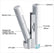 100x Zoom Dual Tube Led Light Microscope QS80 DIY & Home Tools