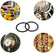 225Pcs Rubber O-Ring Assortment Set Gasket Automotive Seal O Ring Kit DIY & Home Tools