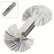 Stainless Steel Thread Gauge Set 52 In 1 Metric & Imperial Sizing Portable DIY & Home Tools