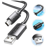Premium Jasoz USB 2.0 to Mini USB Data Charger Cable Mobile Accessories